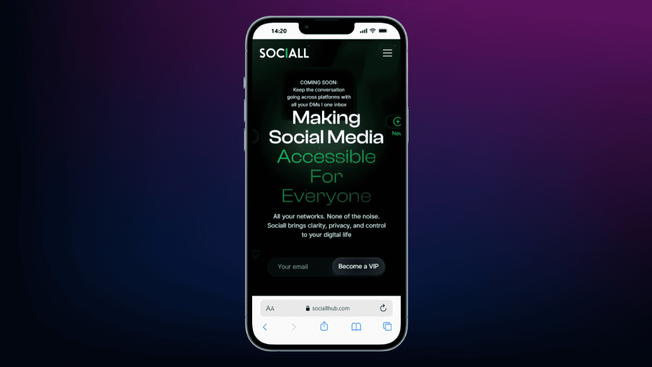 Sociall Mobile App Development