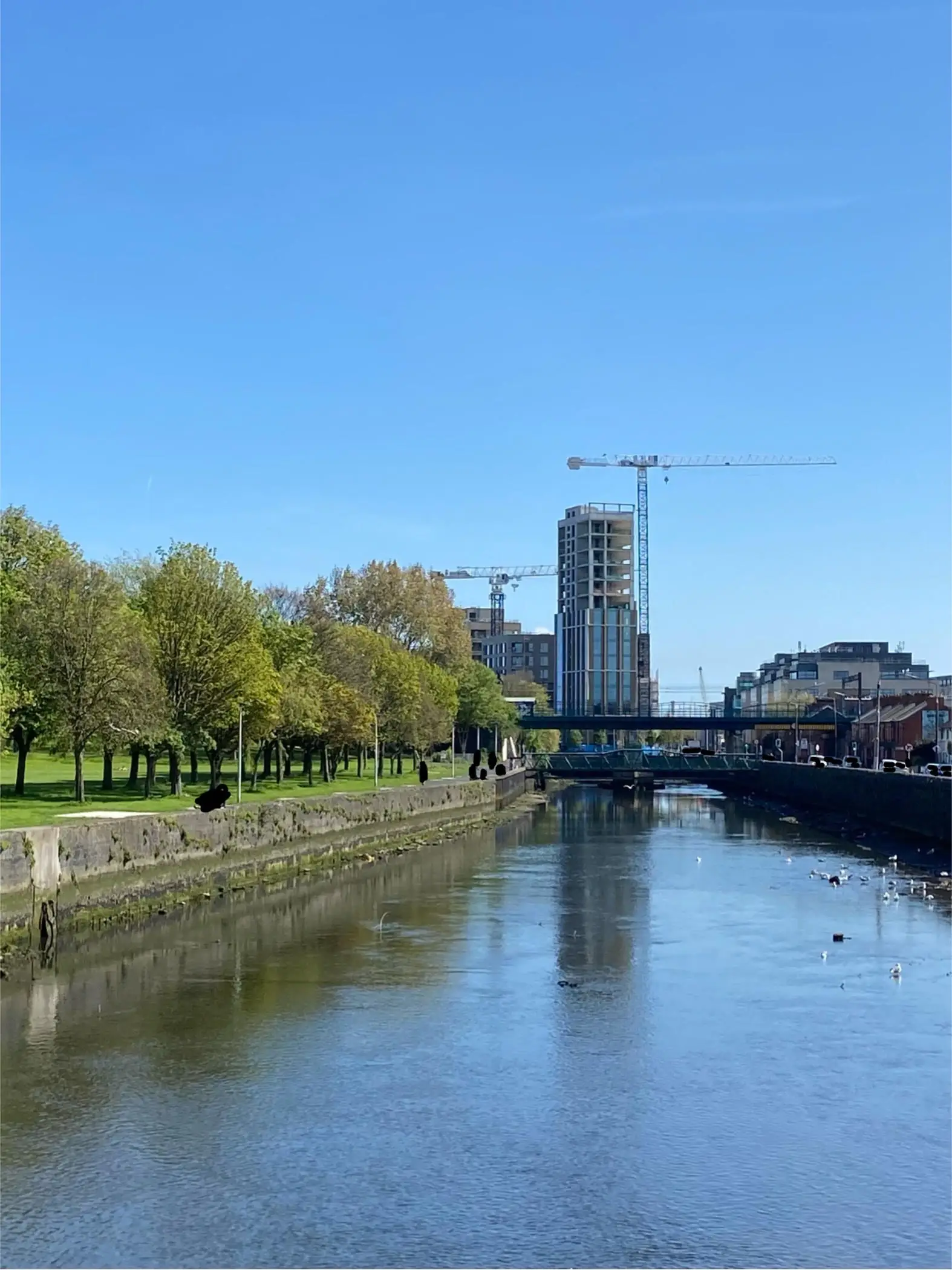 Dublin, Ireland cityscape