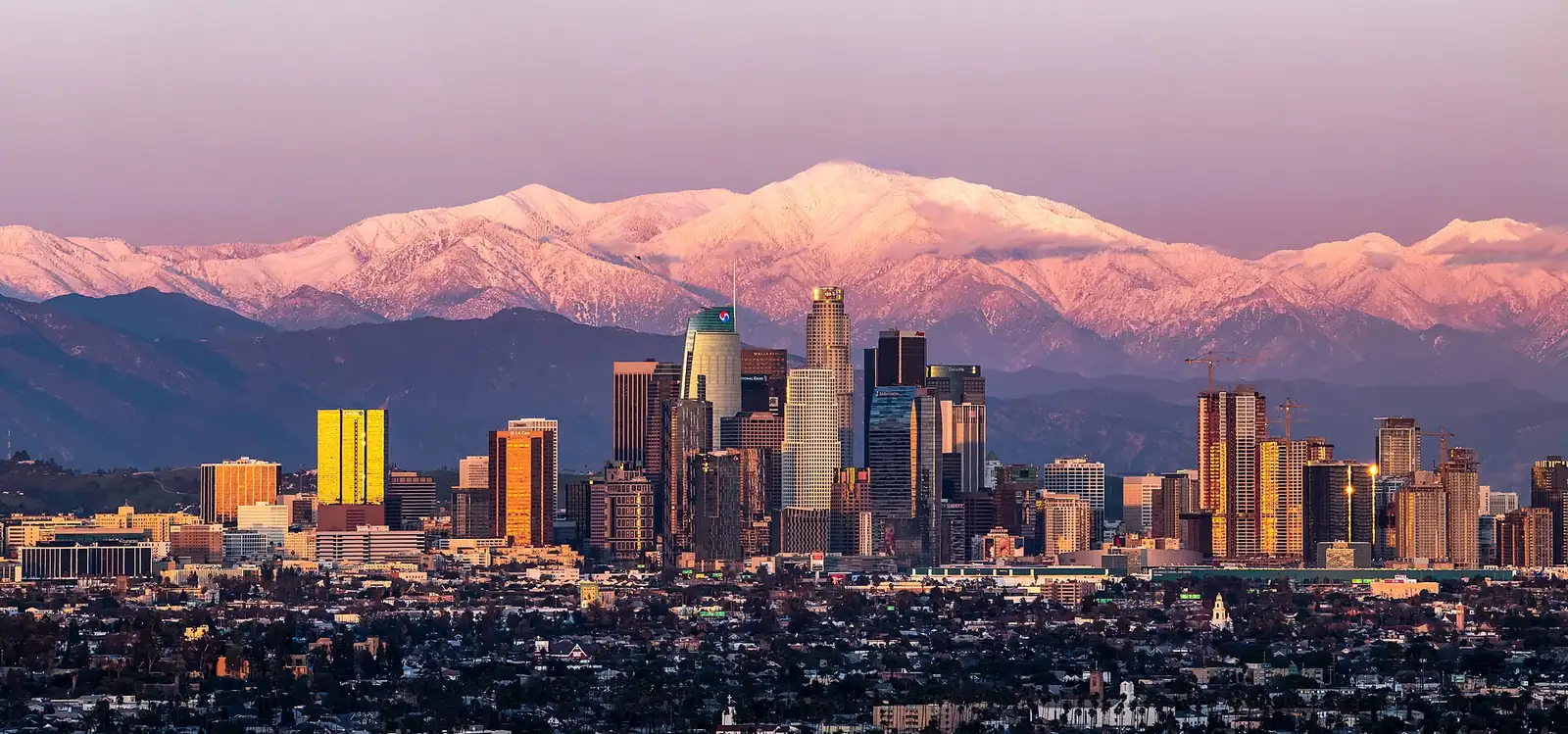 Los Angeles, California skyline