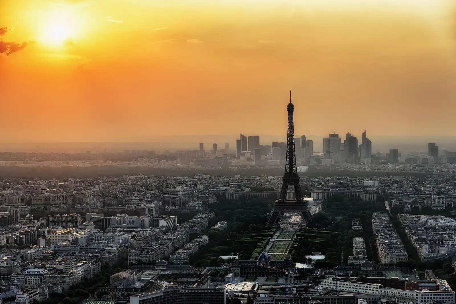 Paris, France cityscape