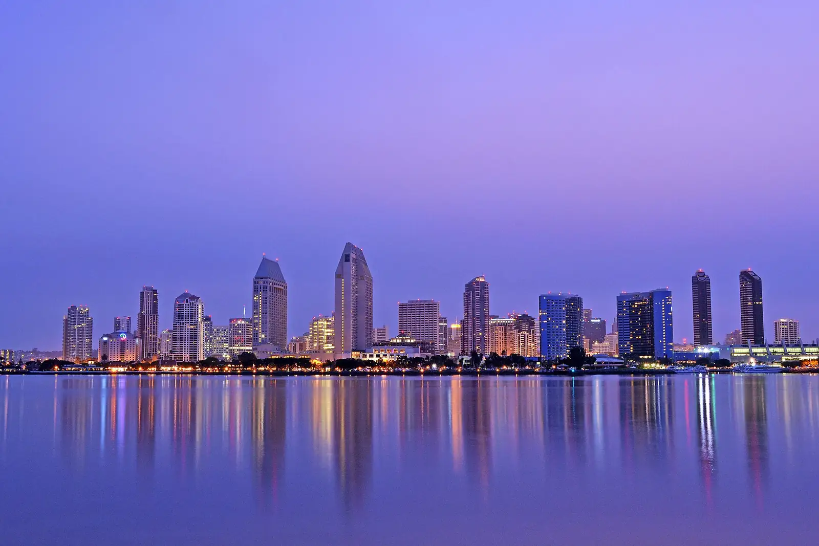 San Diego, California skyline