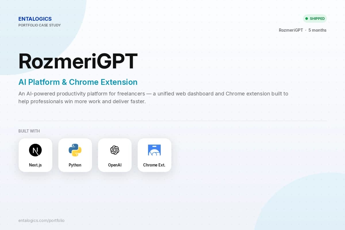 RozmeriGPT Web & Extension