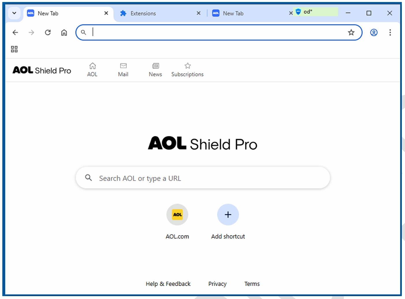 AOL Browser Development