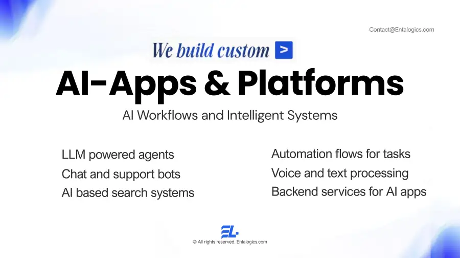 AI App Development service illustration