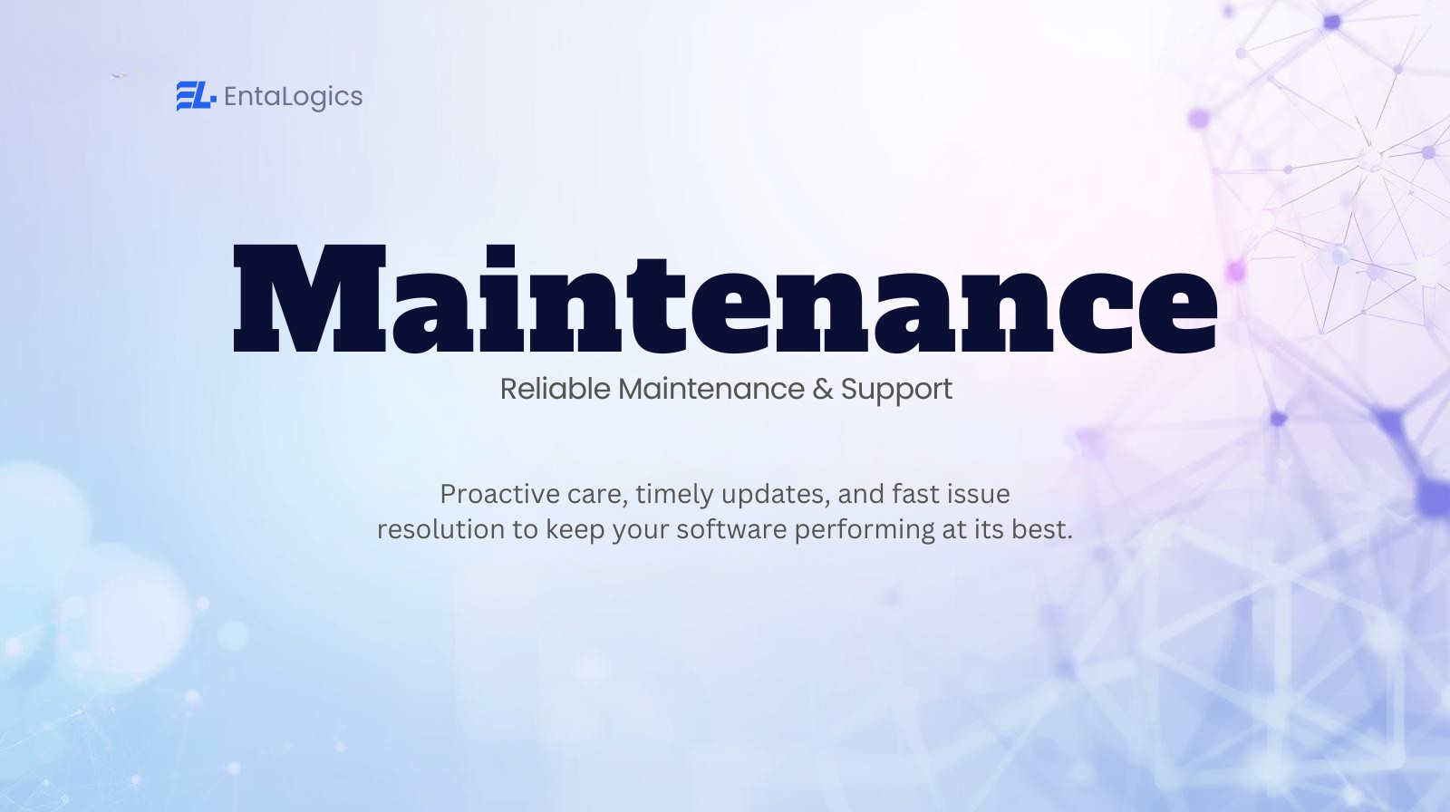 Maintenance & Support service illustration
